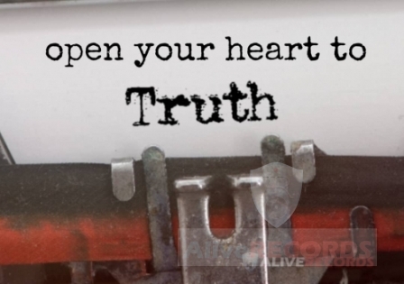 Open your heart to the truth  image
