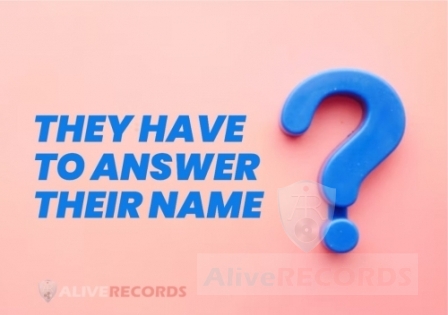 They have to answer their name   image