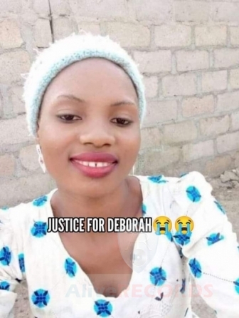 Deborah Emmanuel stoned and burnt alive by Muslim students in allah's name    image